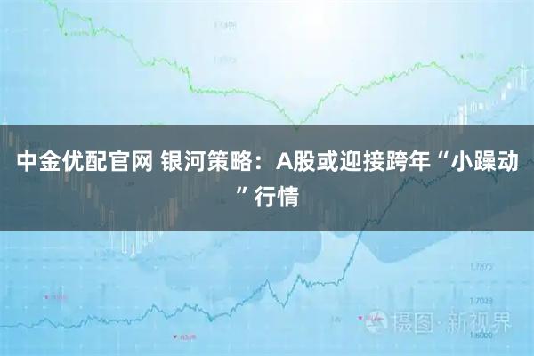 中金优配官网 银河策略:A股或迎接跨年“小躁动”行情